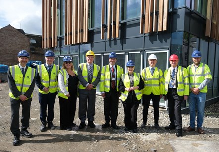 Western Quayside Minister visit