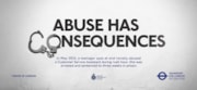 TfL Graphic - Abuse has consequences hand cuffs: TfL Graphic - Abuse has consequences hand cuffs