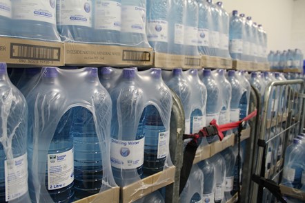 Free bottled water for residents with private supplies 