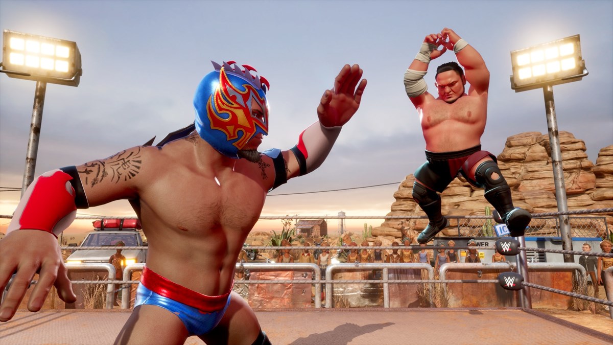 WWE2K BG Kalisto vs Samoa Joe