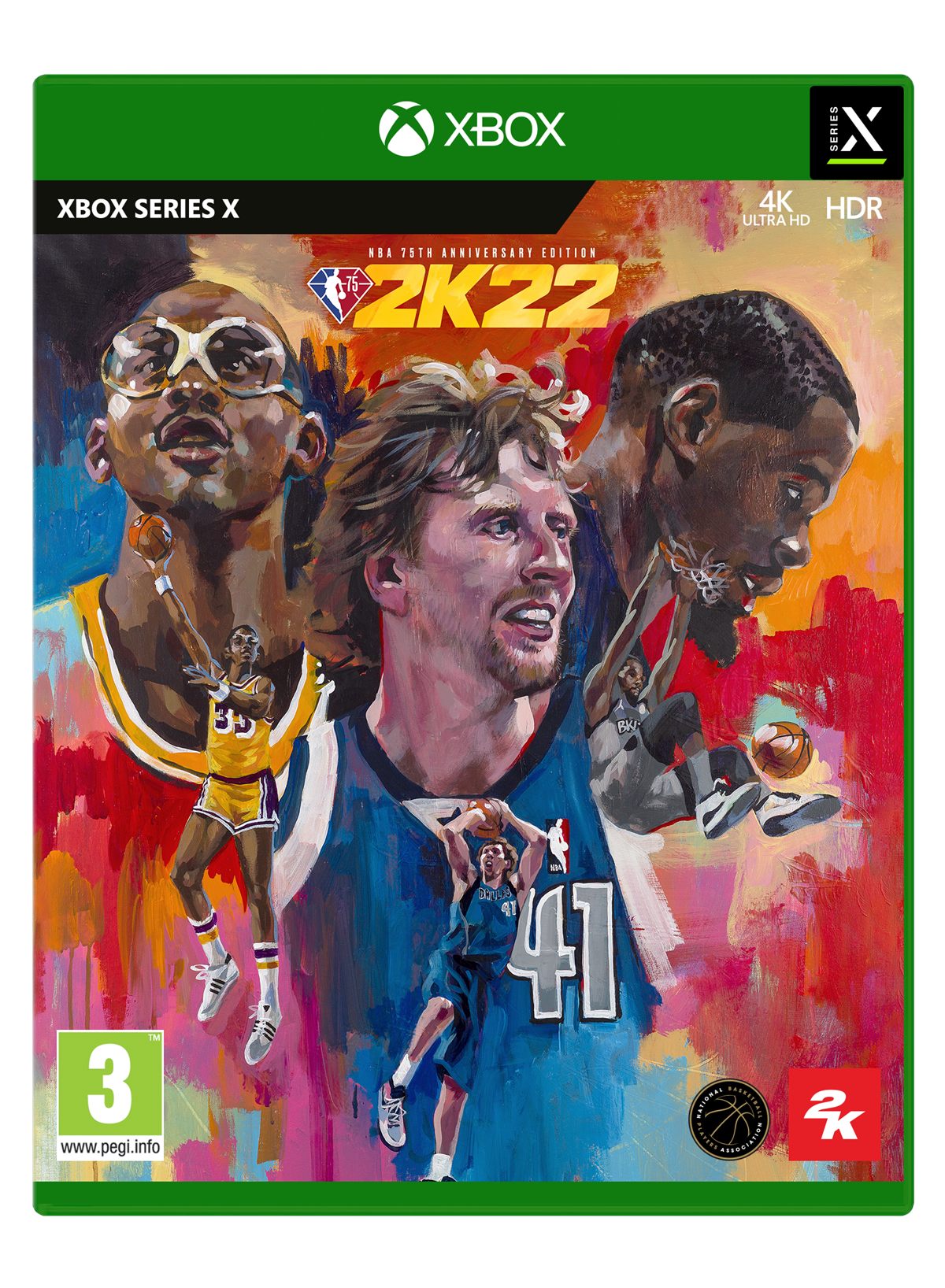 BOX ART - NBA 75TH ANNIV. EDITION - XBX S