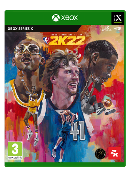 BOX ART - NBA 75TH ANNIV. EDITION - XBX S