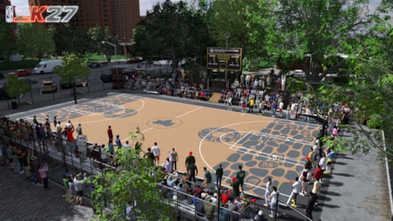 NBA 2K27 The City Rucker No Players 1