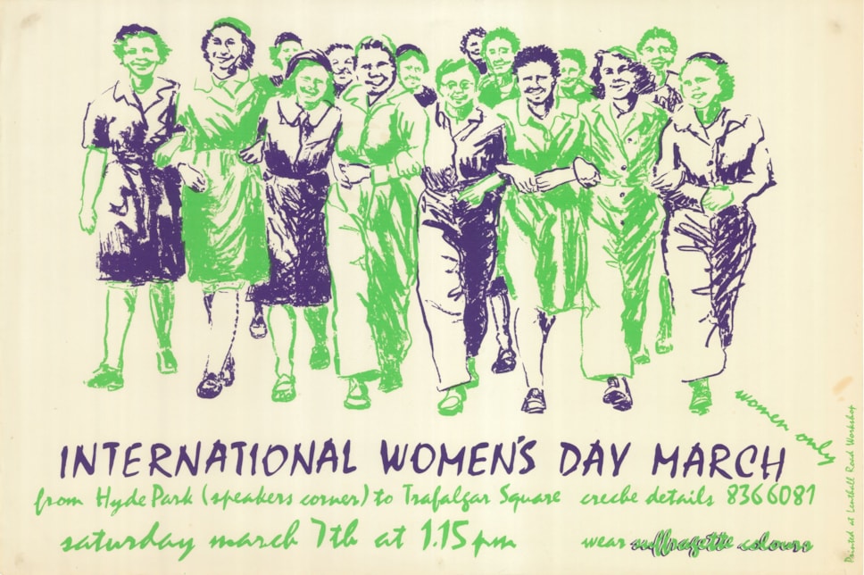 Womens Day Parade Copyright Lenthall Road Workshop