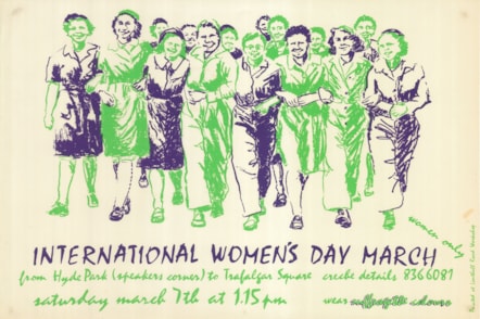 Womens Day Parade Copyright Lenthall Road Workshop