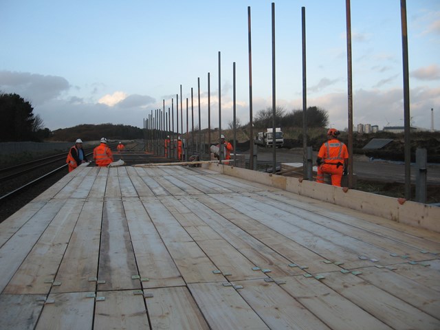 Workington North progress: Taken late on 25 Nov 2009