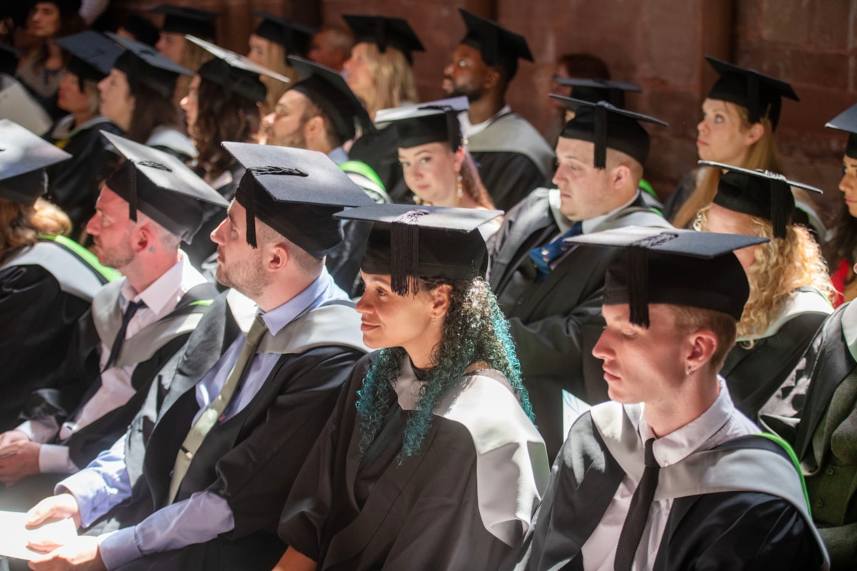 University of Cumbria graduations have been taking place this week