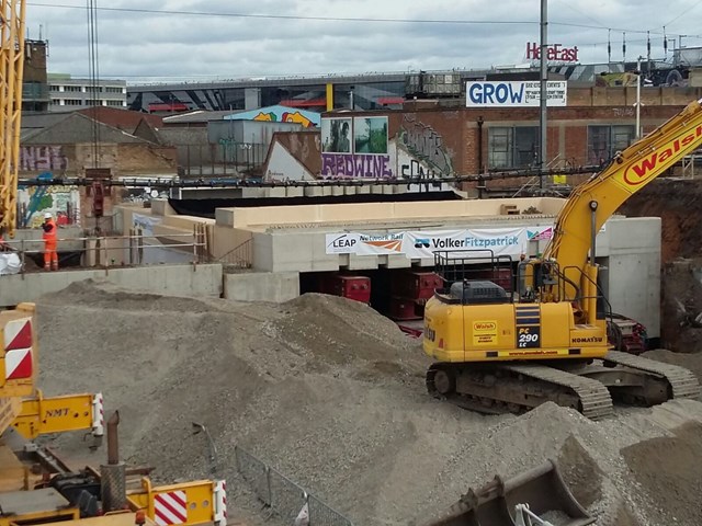 Hackney Wick underpass is in - Anglia