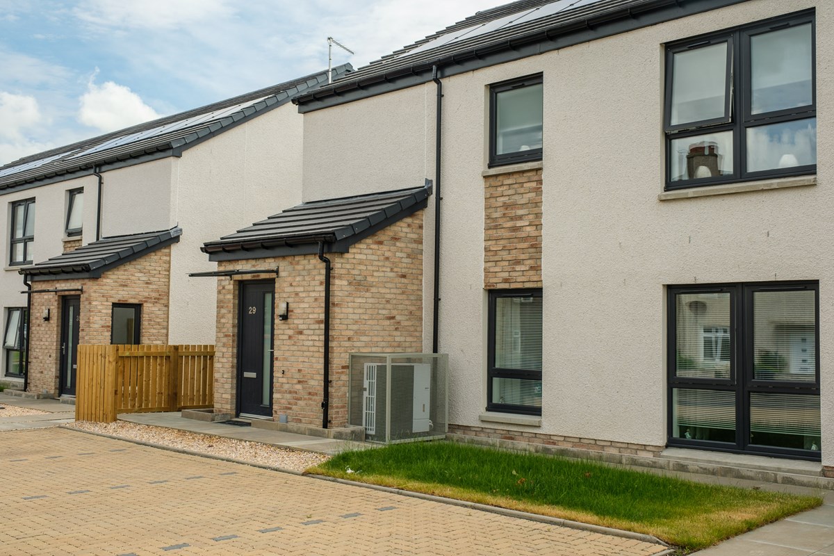 Net zero homes in Bonnyton Kilmarnock