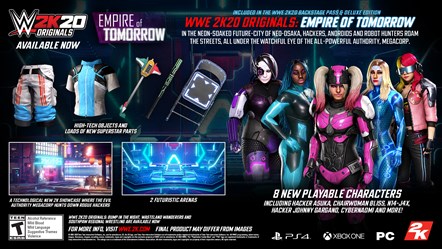 WWE2K20 Originals Empire of Tomorrow