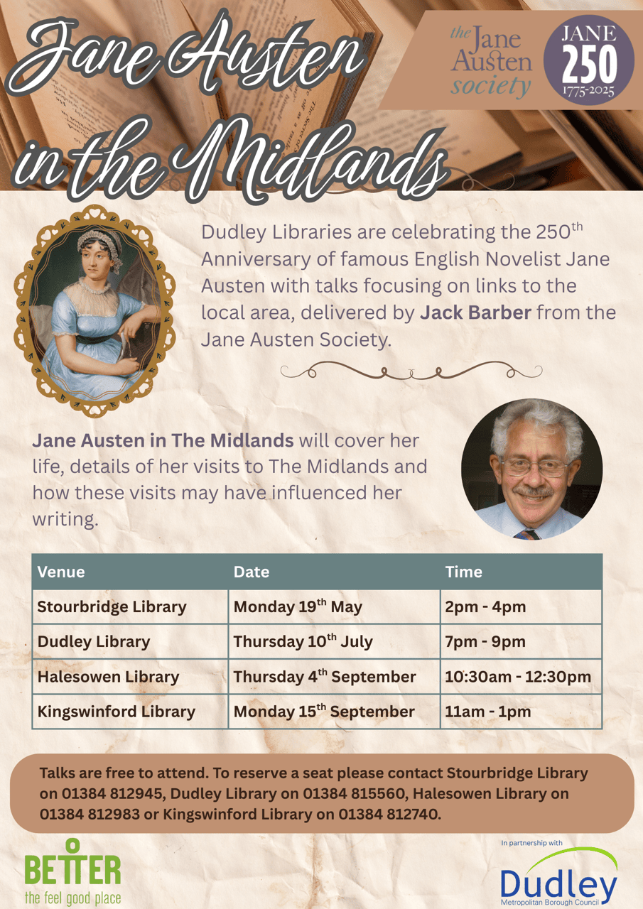 jane austen talks timetable