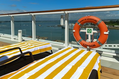 Spirit of Adventure Facilities Fact Sheet: Saga Cruises' Spirit of Adventure - sun loungers