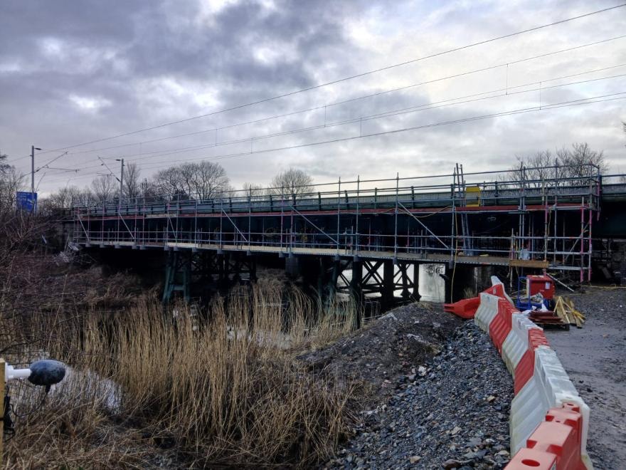 River Gryffe bridge 230126