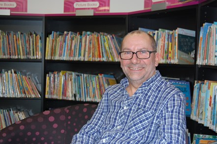 Tony Brown, Islington Council's library stock and reader development manager