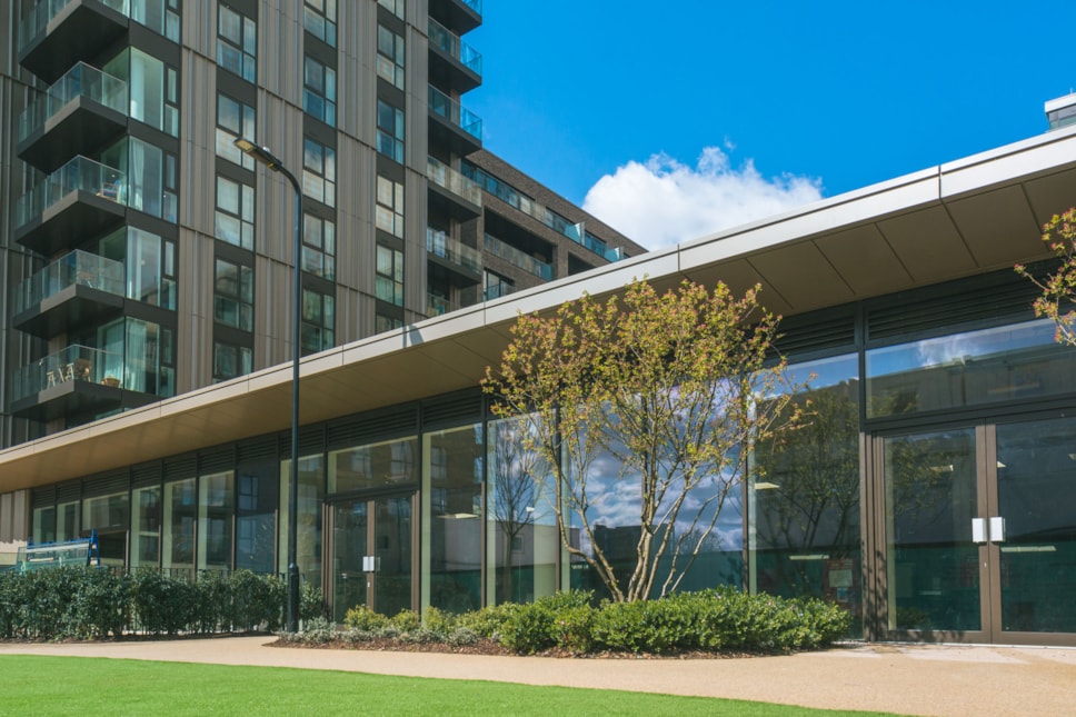 The new community space in Woodberry Down