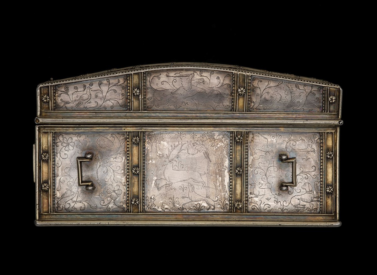 05. Silver casket. Image copyright National Museums Scotland