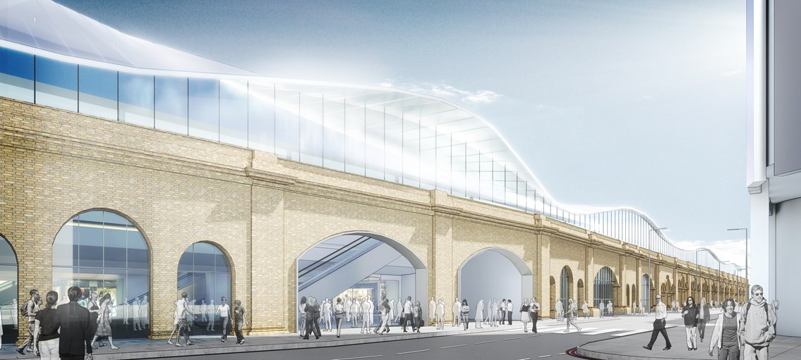 93% SUPPORT LONDON BRIDGE TRANSFORMATION AS PLANNING APPLICATION IS SUBMITTED: London Bridge Station