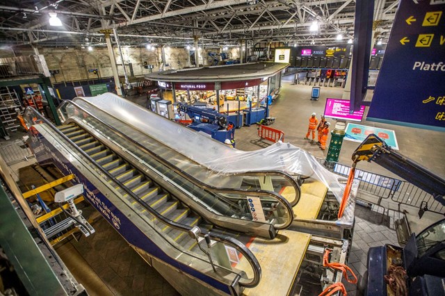 Waverley escalators are a step up for customers: Waverley escalators