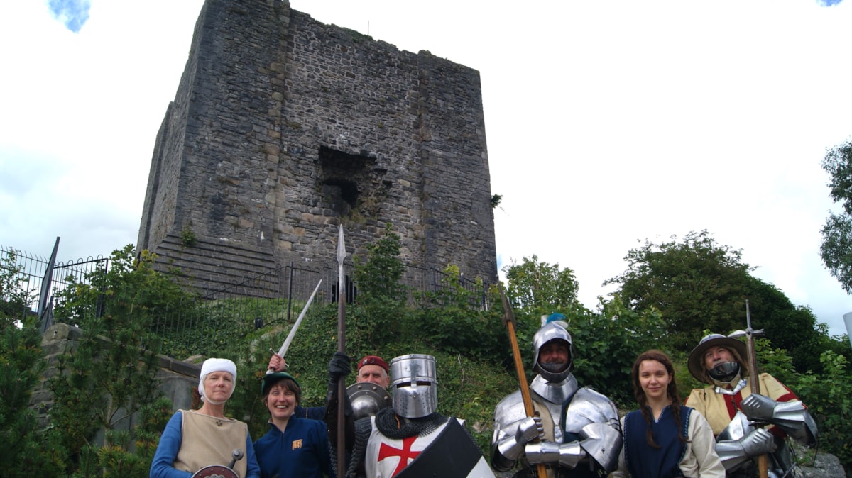 Day of knights 2023 at Clitheroe Castle Museum