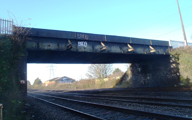 Mardy Road Bridge in Cardiff to be upgraded as electrification of the South Wales Mainline continues: Mardy Road Bridge in Cardiff