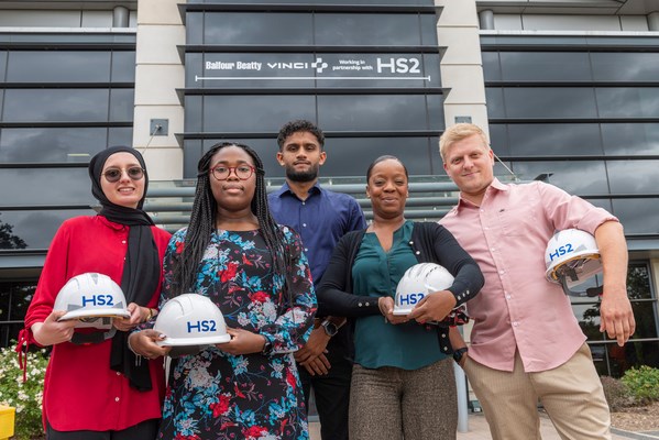 30 University students have secured paid summer jobs with BBV on HS2