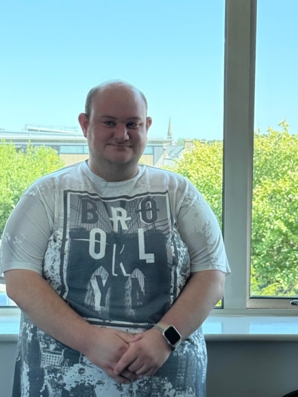 Bradley, who secured work as an administration officer after receiving tailored support from Connect to Work following redundancy