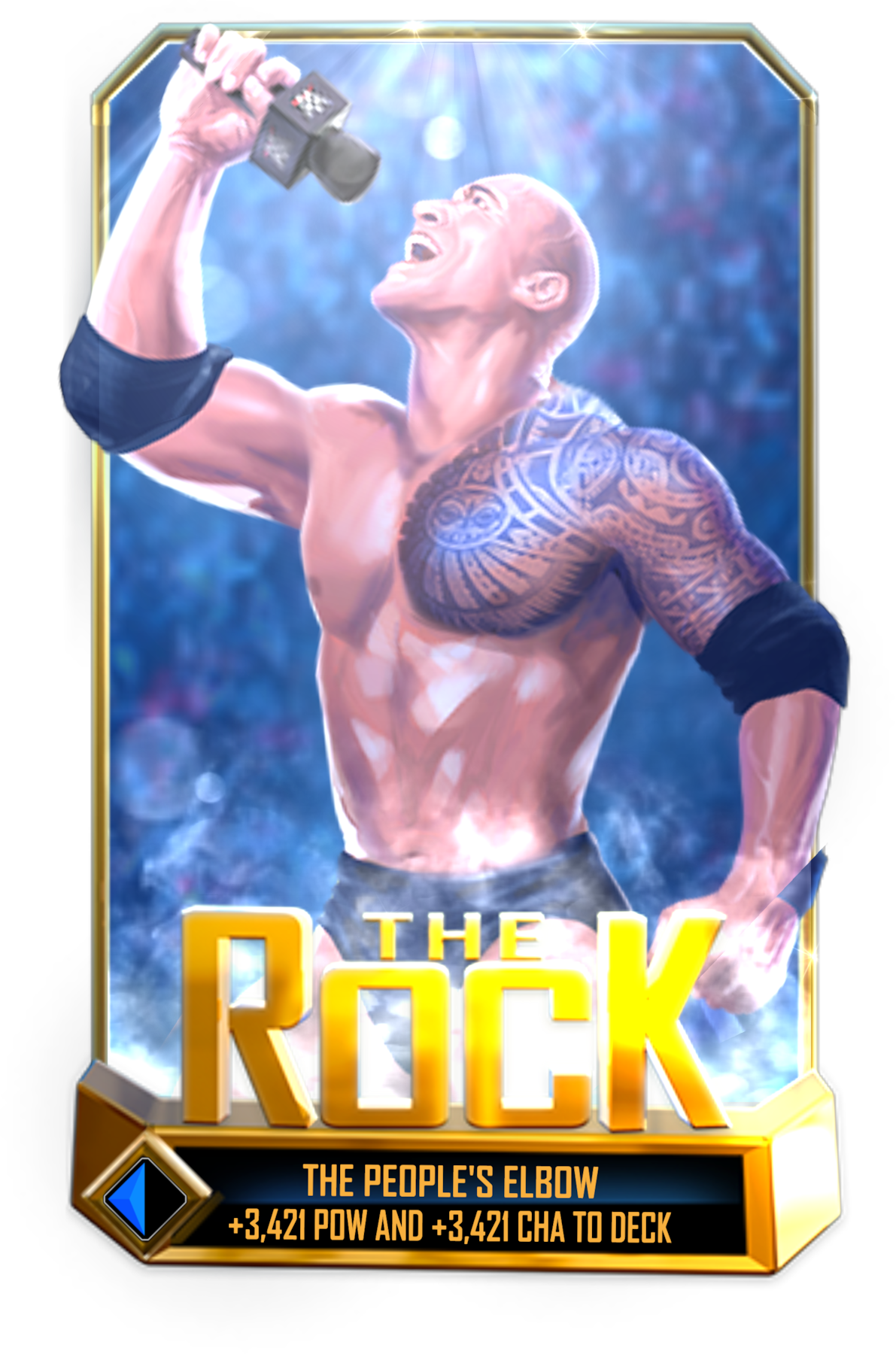 WWE SuperCard The Rock Adventure