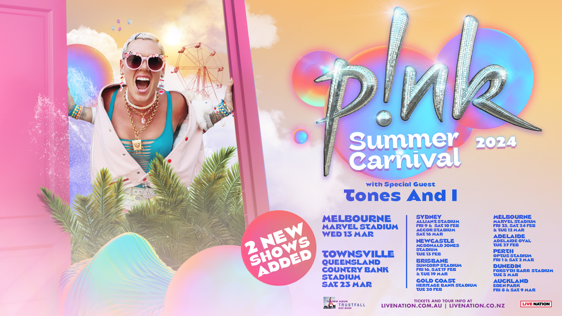 Pink.Tour 2024: Experience The Pink Carnival Tour In Multiple Countries ...