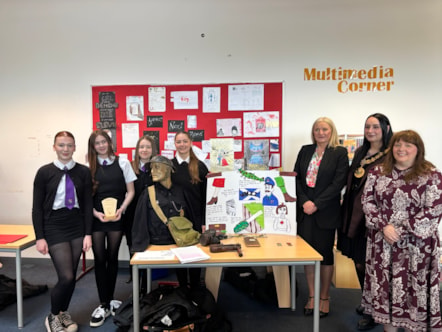 The winning team from Grange Academy namely Kayla, Freya, Charlotte and Ellie-Jane