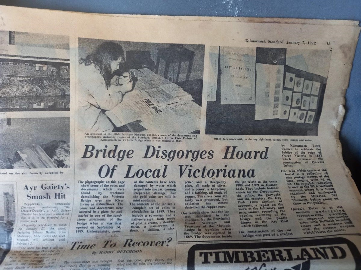 Kilmarnock Standard time capsule feature