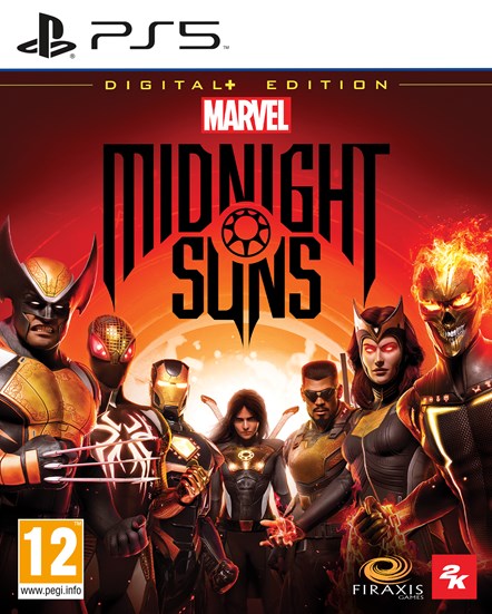 2K Marvel's Midnight Suns Digital   Edition Packaging PlayStation 5 2D