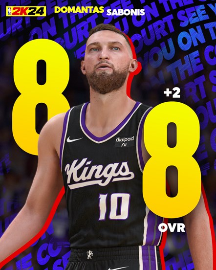 NBA2K24 RatingUpdate-JAN11 4x5-Sabonis