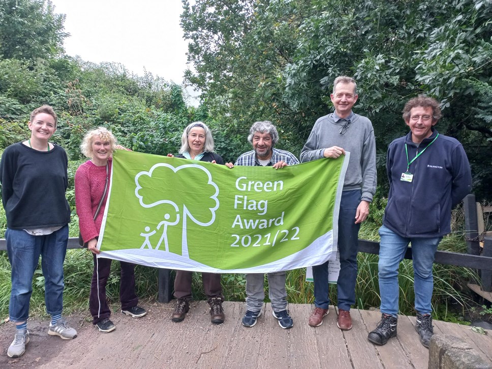 Gillespie Park staff and volunteers