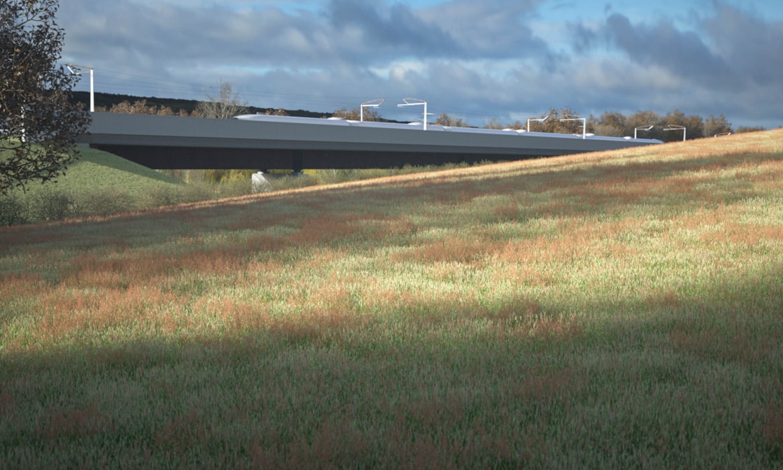 Visualisation of the Lower Thorpe viaduct 3