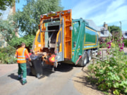 West Deeping bin lorry: West Deeping bin lorry