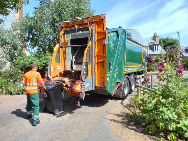 West Deeping bin lorry