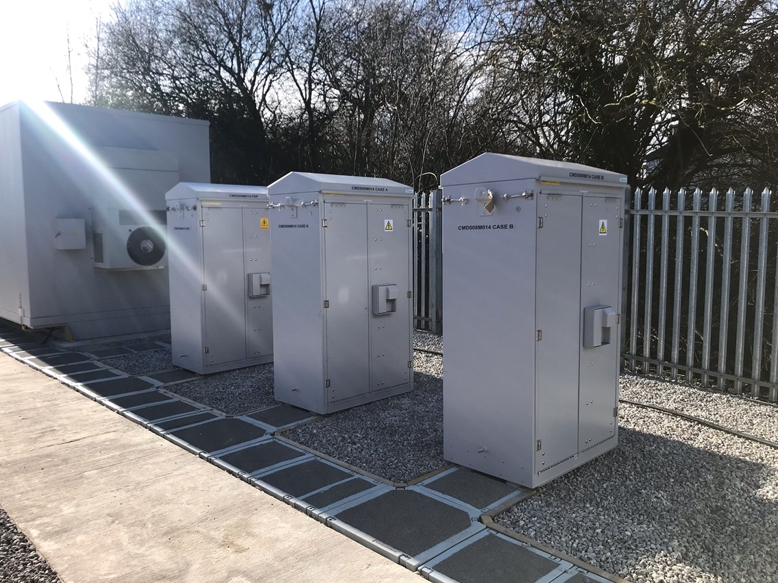 New signalling cabinets installed in Macclesfield