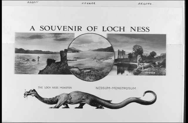 Loch Ness postcard