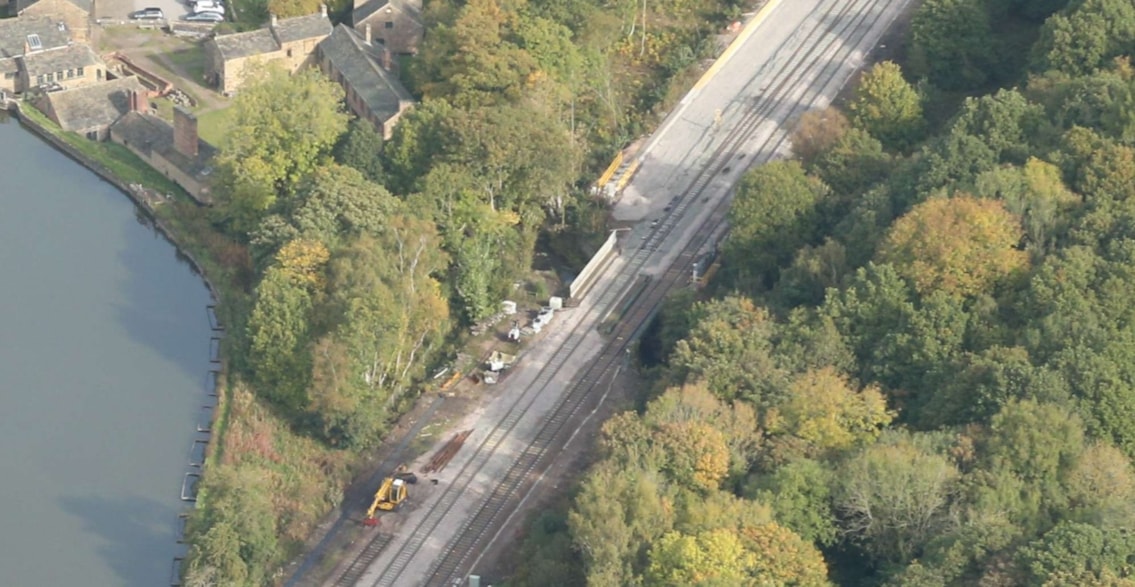 Sheaf bridge pic aerial