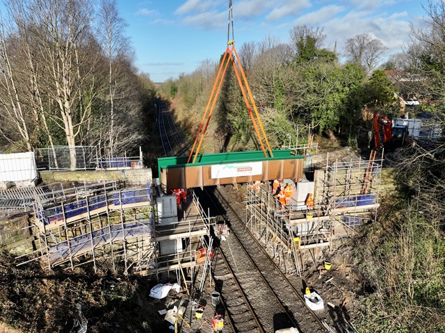 Watch: Major progress on Transpennine Route Upgrade in Manchester: Major progress on Transpennine Route Upgrade in Manchester