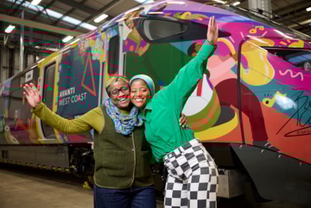 Avanti West Coast Together We Roll Train Wrap 5