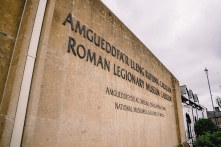 Amgueddfa Lleng Rufeinig Cymru yng Nghaerllion.