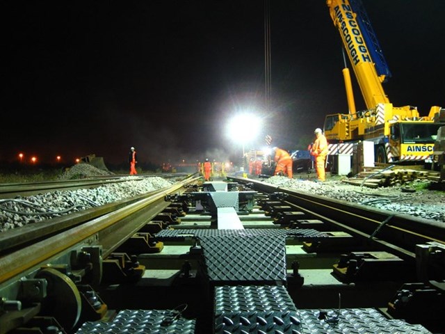 Engineers working overnight to deliver £150m improvement to South Wales: £150m delivers new rail era to South Wales