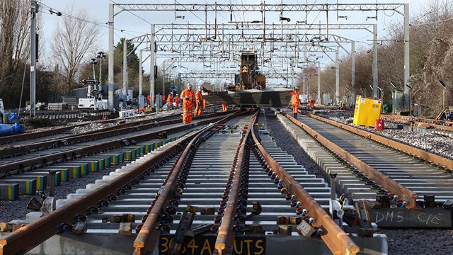 Vital track upgrades coming up between Ipswich – Norwich in early autumn: Previous work to replace points elsewhere on the London-Norwich main line
