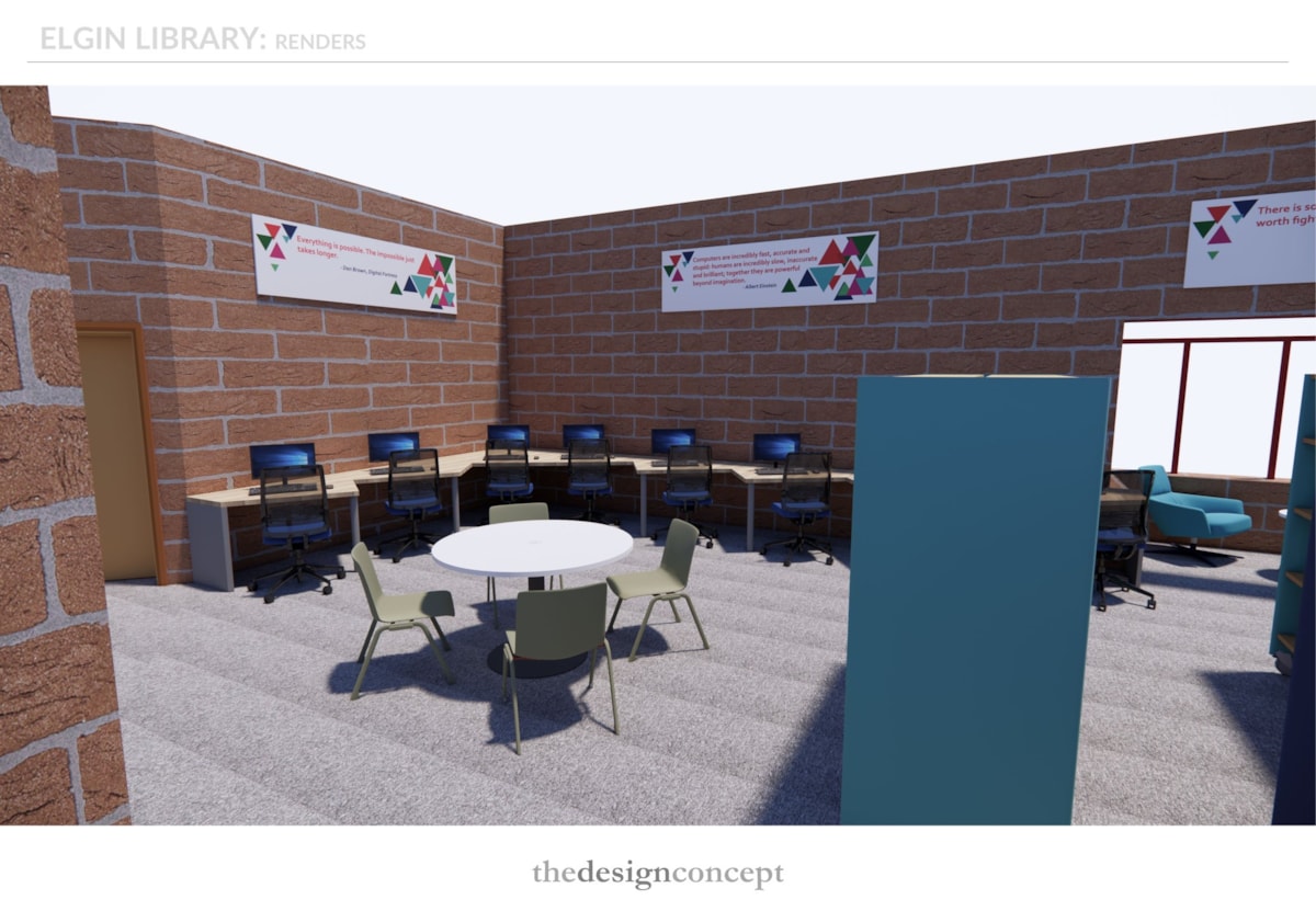 Elgin Library refurb 2
