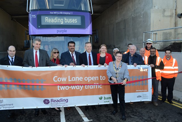 Newly removed traffic bottleneck in Reading to benefit further as new pedestrian and cycle route set to open: Cow Lane opening