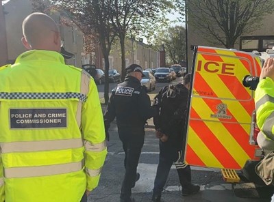 Arrests and drugs seized as Commissoiner joins raid