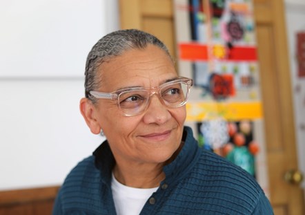 Lubaina Himid by photographer Magda Stawarska