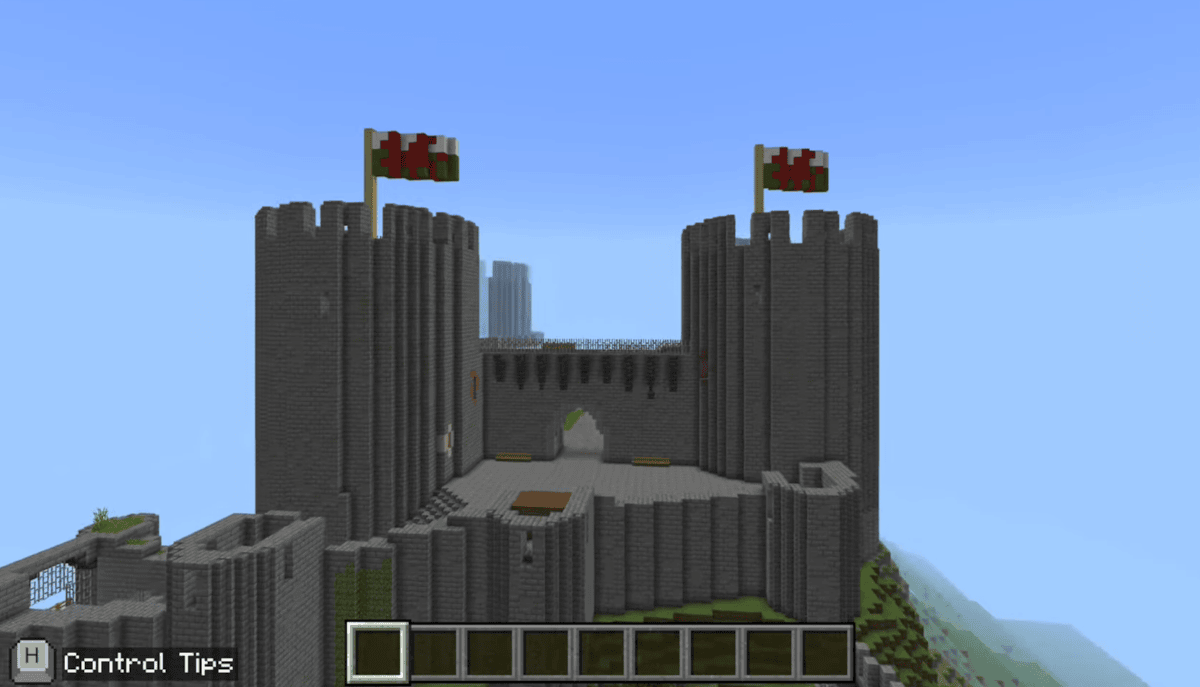 Cadw Cymru - Minecraft2 - Conwy Castle2