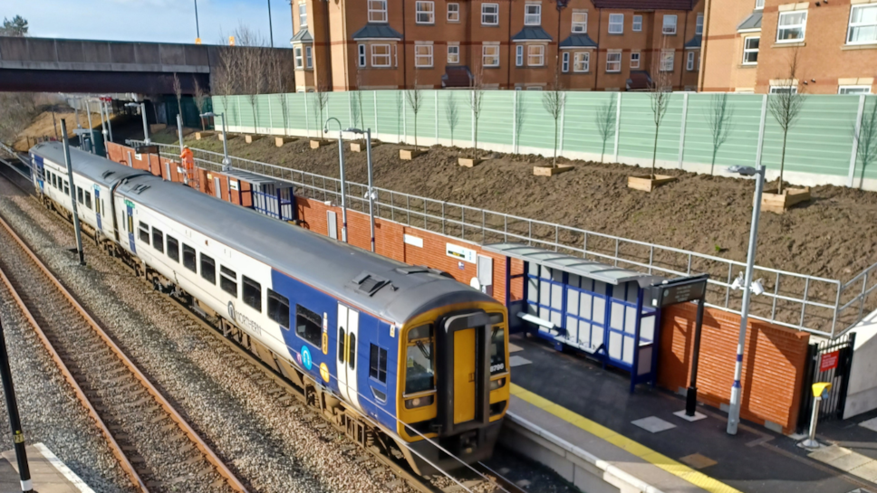 Northumberland Park station on the Northumberland Line